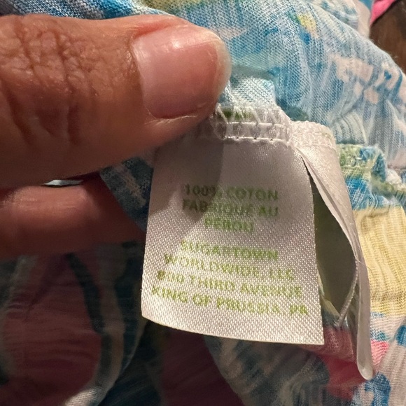 Lilly Pulitzer Beach And Bae Sailboat Jessica Short Sleeve Dress Size XS - Picture 6 of 7